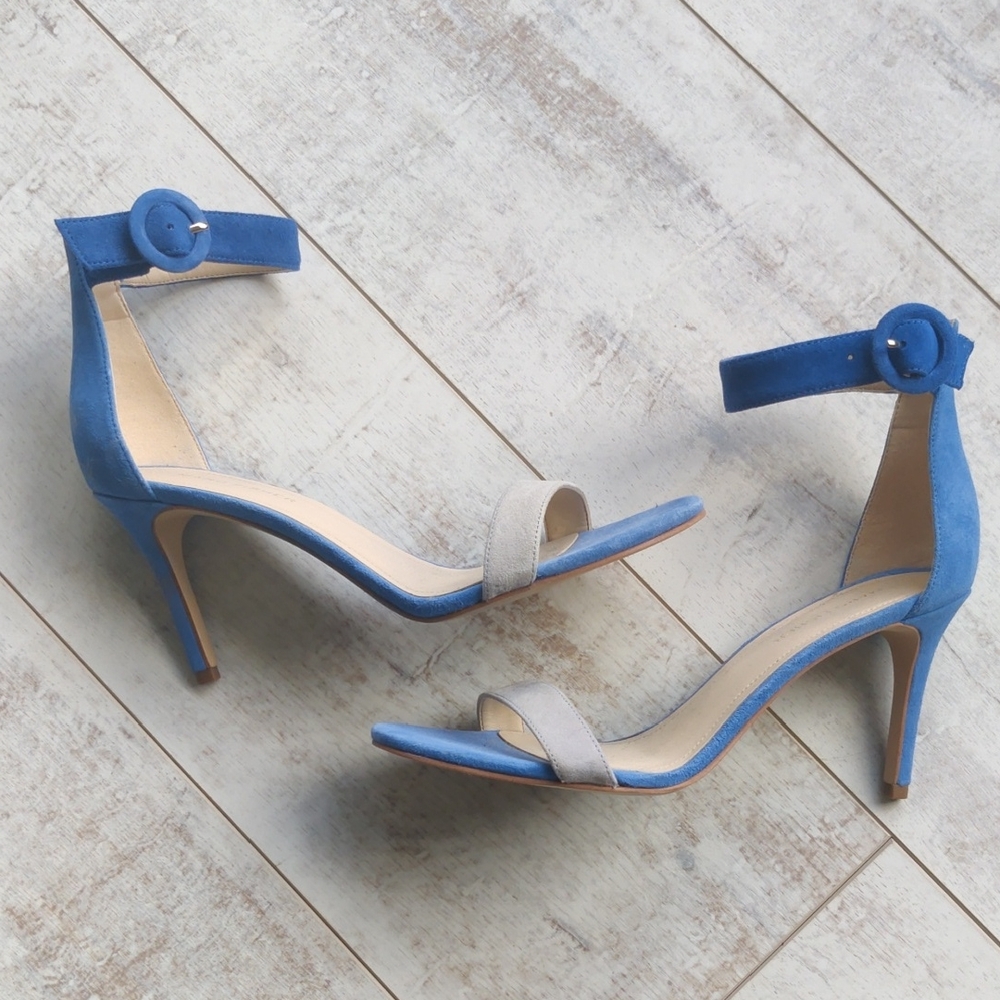 Marc Fisher "Bettye Heels" - Blue Multi Sz 8.5
